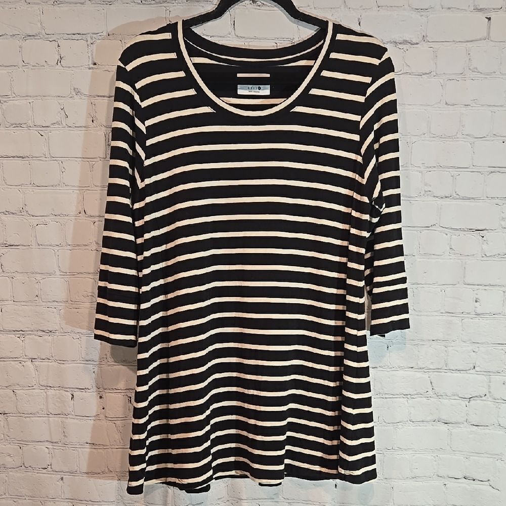 Southcott Threads Striped Top Size XL